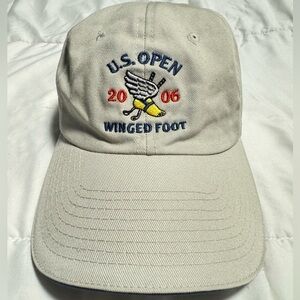 US Open 2006 Winged Foot Golf Baseball Dad Hat Embroidered Mamaroneck NY Vintage